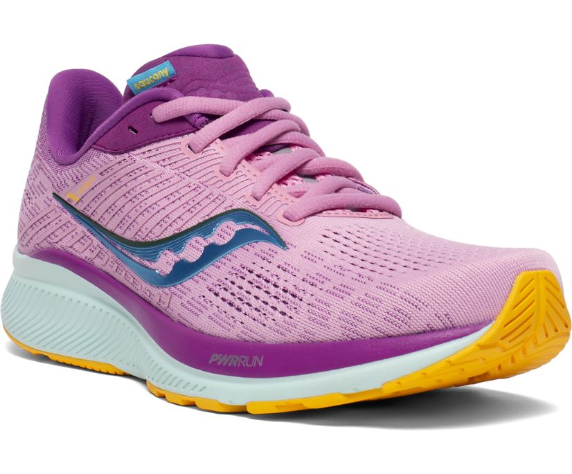 Női Saucony Guide 14 Futócipő Rózsaszín Lila | HU 782AHK